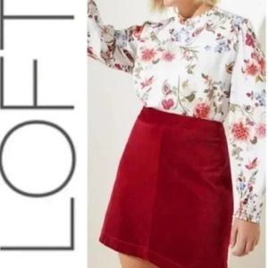 LOFT Corduroy skirt